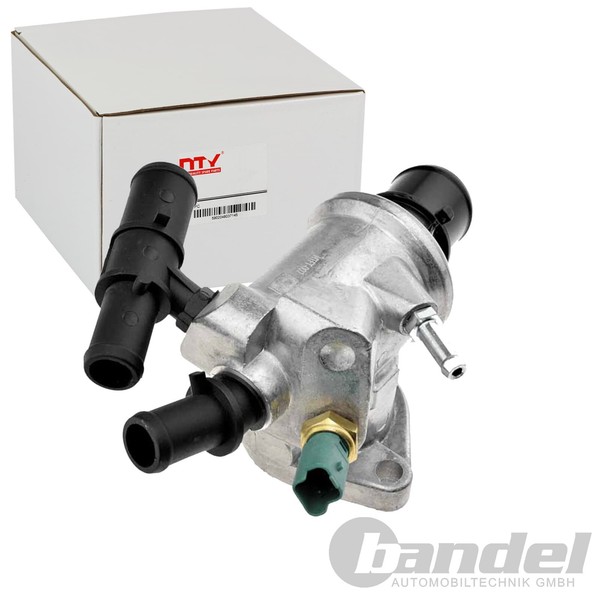 NTY Thermostat MIT GehÄUse Passend FüR Fiat Punto | CTM-FT-002-image