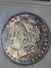 1885 O $1 Morgan Dollar ANACS MS63 "Soapbox" Toned