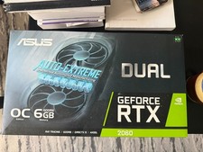 ASUS GeForce RTX 2060 6GB GDDR6 Graphics Card DUALRTX2060O6GEVO