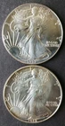 1987 and 1988 $1 American Silver Eagle Dollars