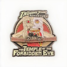 Vintage 2002 DLR Indiana Jones Adventure Temple of the Forbidden Eye Pin-LE 3500