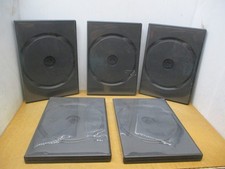 CD/DVD Storage Case - 2 Disk CASE . Set of 5
