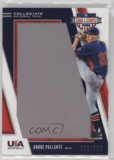 2019 Panini USA Baseball Stars & Stripes Jumbo Relics /299 Andre Pallante 1h6z