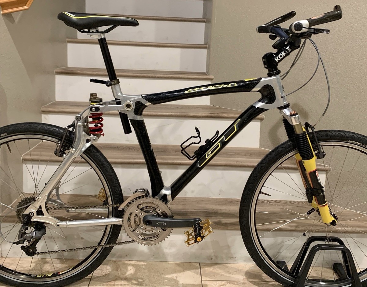 JAGI199Xオールドマウンテン TETSUARRAY GT STS-1 Thermoplastic Carbon STL 56cm Mountain Bike Shimano XTR