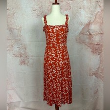 LULUS floral garden date night dress size 8 M garden party feminine romantic