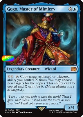 Foil Gogo, Master of Mimicry - 54 - NM - FINAL FANTASY