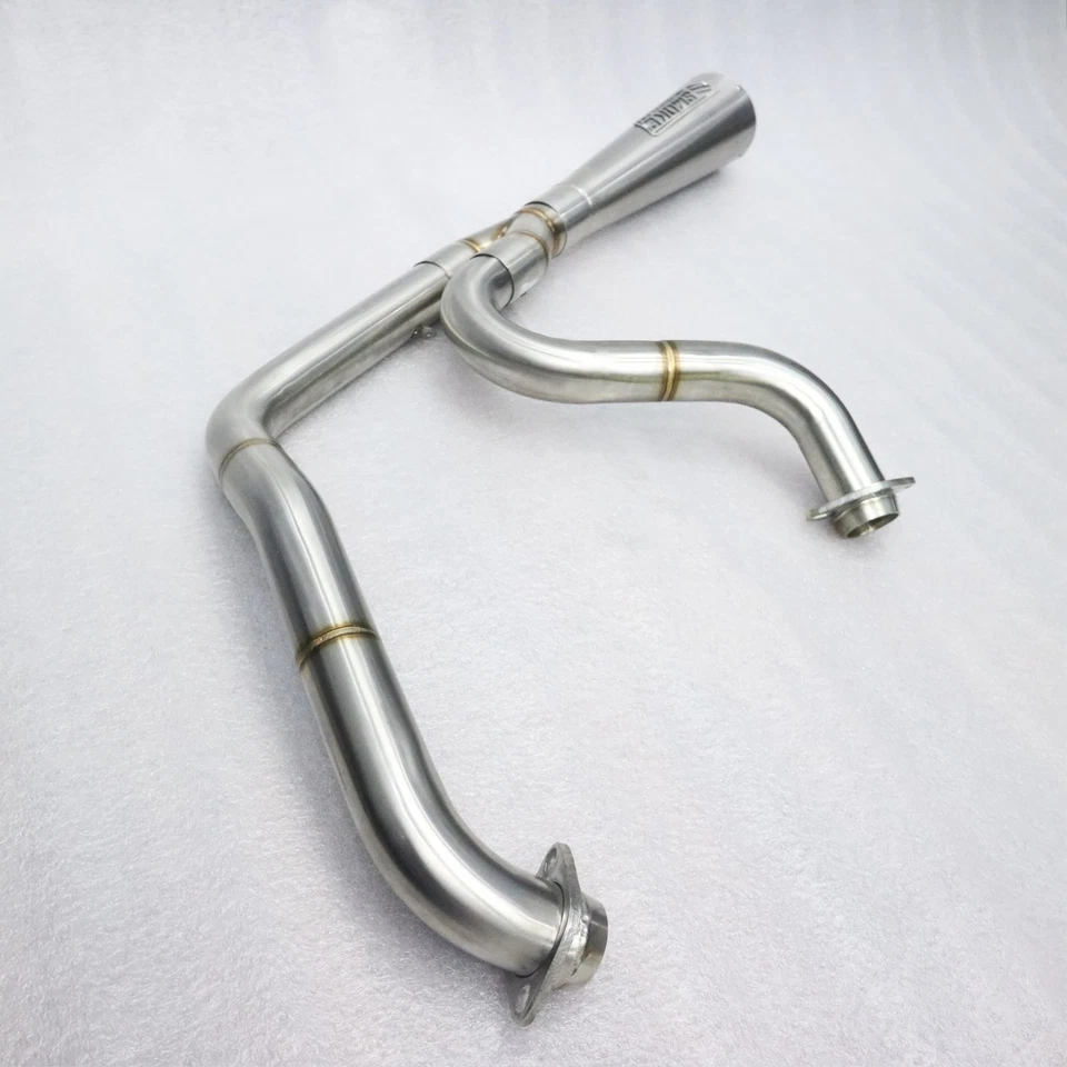 Sportster Forty Eight Exhaust Custom 2 Into 1 2010-2022 Full System - Image 3 of 4