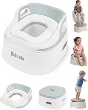 Kidoola 3 in 1 Potty Training Seat & Step Stool for Toddlers, Convertible Toddle