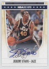 2011-12 NBA Hoops Auto Jeremy Evans #232 Auto 0i8