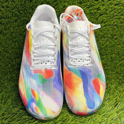 Nobull Journey Pride Moves Womens Size 9 White Orange  display picture 1
