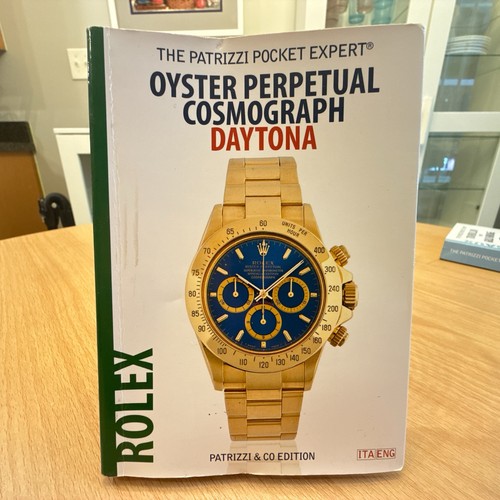 Rolex Oyster Perpetual Cosmograph Daytona Patrizzi Signed Watch REFERENCE Book