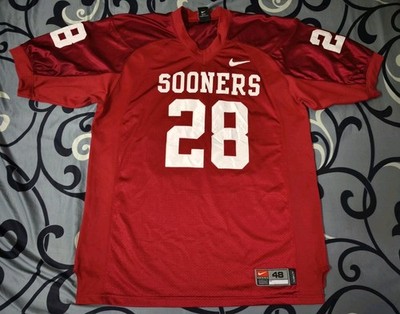 Vintage Oklahoma Sooners Basketball College-NCAA Nike Jersey Size48