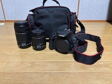 Canon EOS Kiss X5 DSLR Camera with 2 Lenses and Bag Excellent Condition
