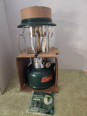 Coleman Lantern VTG 220F195 2-Burner NIB  NEW (Mfg. in 1970 (USA!!!)