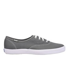Keds Champion Originals Lace Up Womens Grey Sneakers Casual Shoes WF35186