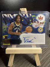2024-25 Panini Court Kings #FP-NEW Tristen Newton Fresh Paint RC Amber /75