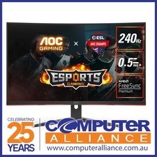 32" AOC C32G2ZE FHD 240hz FreeSync Curved Gaming Monitor