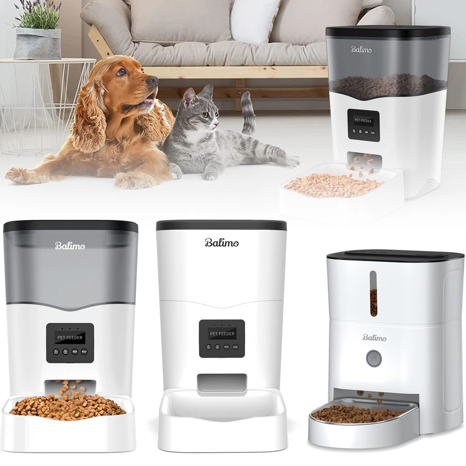 BALIMO MAX 3L WLAN APP Futterautomat Katze Automatischer Futterspender für Katze und Hund