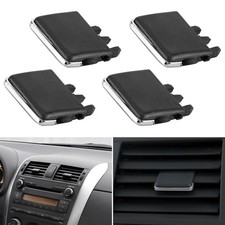 4pcs Universal Car Front Center Ac Vent Air Conditioning Vent Outlet Tab Clips 4pcs Universal Car Front Center Ac Vent Air Conditioning Vent Outlet Tab Clips