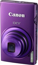Canon IXY 430F Digital Camera Purple 12.1MP 5x Zoom Wi-Fi Tested Japan Used