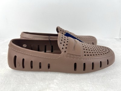 Floafers Country Club Driver 2.0 Mens 12 D Brown Slip On Water Shoes Driving New Floafers Mens Country Club 2.0 Driftwood Brown/Coconut – The  main image 4