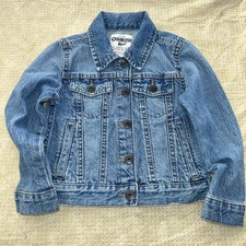 OshKosh B Gosh The Genuine Article Girls Denim Jacket Classic Sz 5