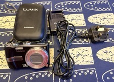 Panasonic Lumix DMC TZ3 Digital Compact Camera with case and charger 