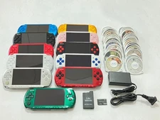 Sony PSP-3000 Console with battery＋charger＋memory stick＋random 3 games