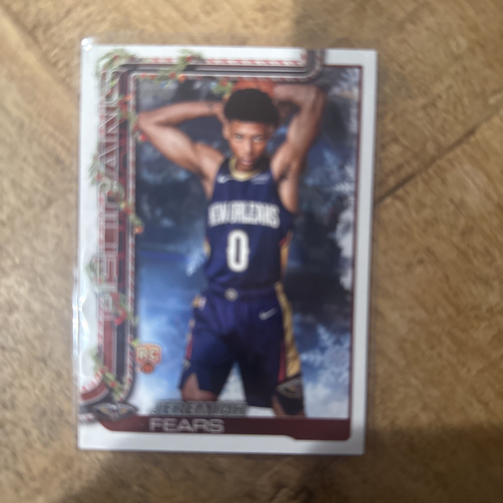 2025-26 Topps Holiday - Jeremiah Fears #H167 (RC)