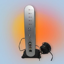 4-Way Composite S-Video AV RCA Switcher Selector RF Modulator w/ AC Adapter