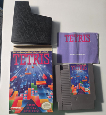 Tetris Nintendo NES NTSC-U/C Nintendo 1985 Puzzle Manual Included