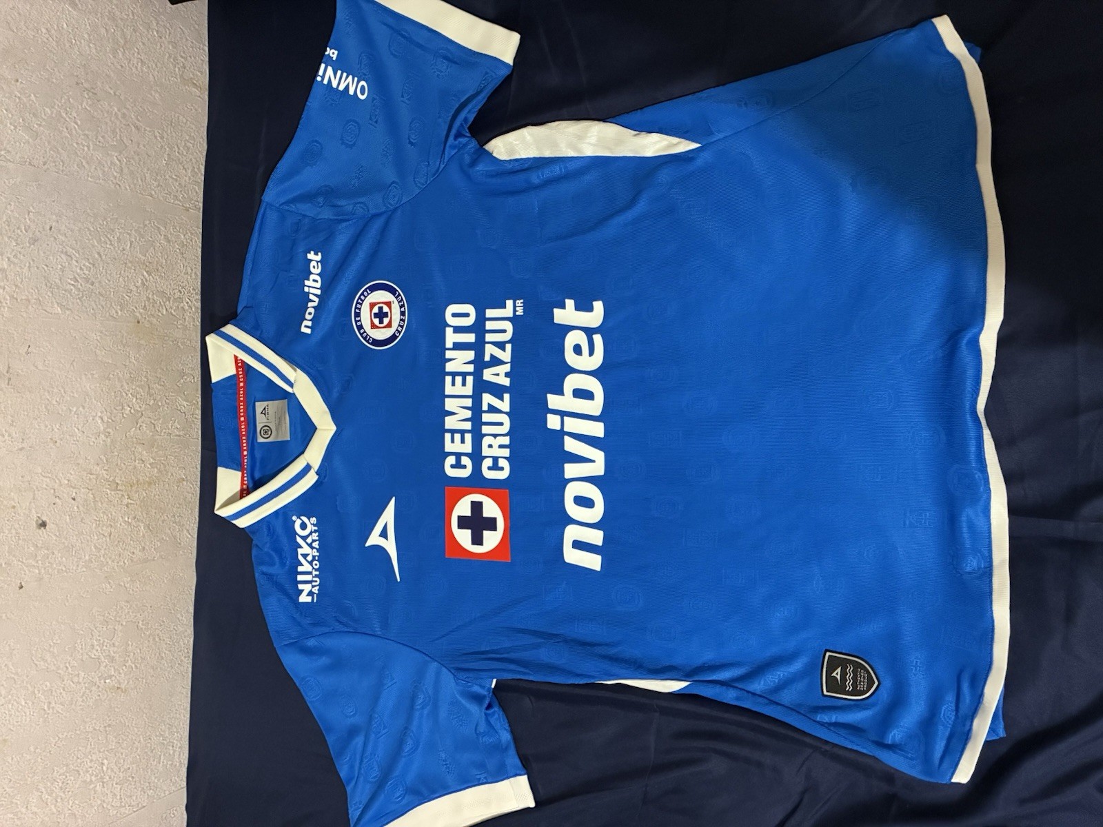 PIRMA Club Cruz Azul Home Jersey Size XL 26/27 Player Version