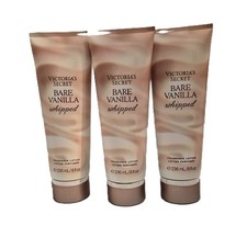 Victoria's Secret Bare Vanilla Whipped Body Lotion 8 oz - 3 Pack