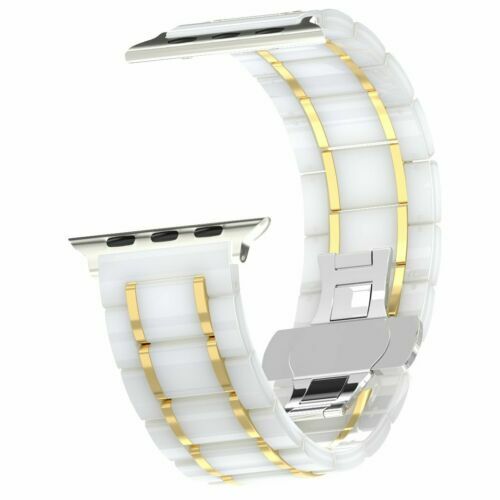 Ceramic Bracelet Wrist Band Strap For Apple iWatch 7 6 5 4 3 Replacement 41/45mm - Picture 9 of 46