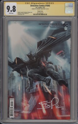 DETECTIVE COMICS #1045- CGC 9.8 - SIGNED BY STEPHANIE PHILLIPS - BERMEJO VARIANT
