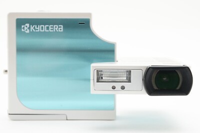 KYOCERA Finecam SL400R ブルー 京セラ、SL400Rに6,000台限定のミルキーピンク追加