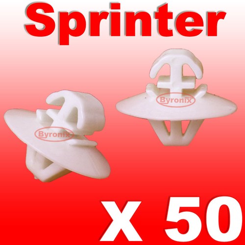 50x MERCEDES SPRINTER EXTERIOR SIDE MOULDING DOOR PLASTIC TRIM PANEL