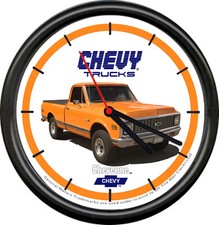 Licensed 1972 Chevy Pickup Truck Vintage Chevrolet General Motors Wall Clock Licensed 1972 Chevy Pickup Truck Vintage Chevrolet General Motors Wall Clock