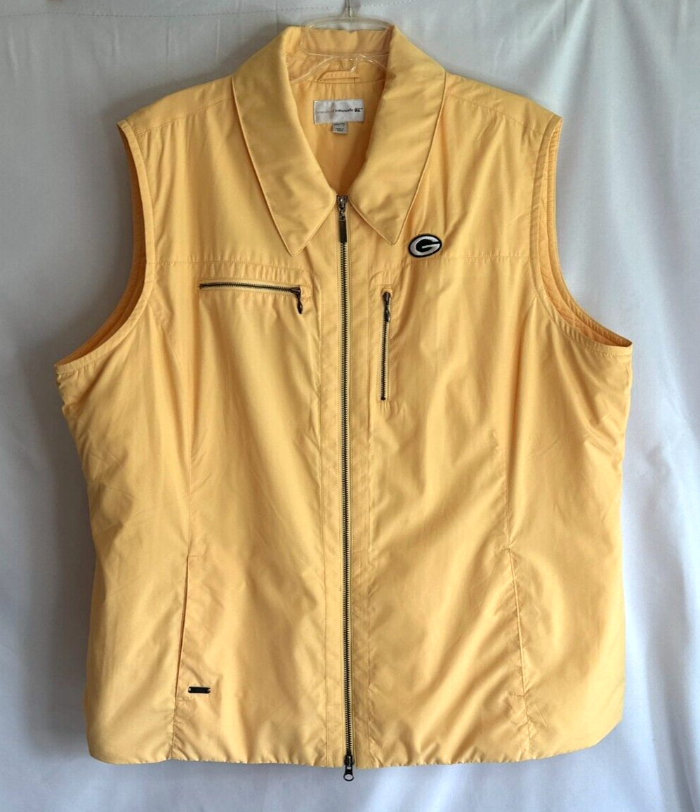 Men's Cutter & Buck WeatherTec Green Bay Packers Quilted Full Zip