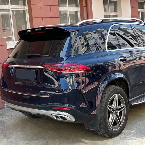 For Mercedes W167 GLE350 GLE450 GLE63 2020UP Glossy Black Rear Roof Spoiler Wing - Picture 2 of 12