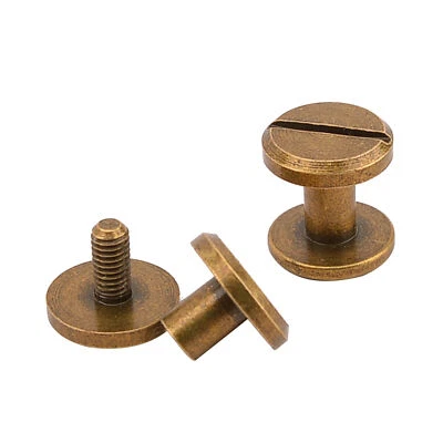 ORIGINAL POWER 1 Inch Brass Screw Chicago Screws for Gun Sling 5 /10 / 20 /50 /100 Packs