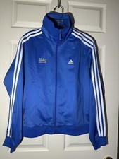 adidas UCLA Large Tracksuit Jacket  Women’s Blue Full-Zip Embroidered