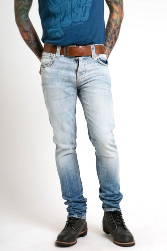 AUTHENTIC NUDIE JEANS DENIM CO GRIM TIM 