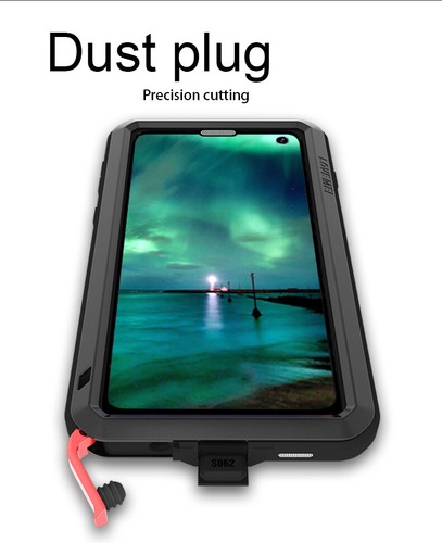 LOVE MEI Wasserfest Metall Gorilla Glas Schutz Case f Samsung Galaxy S10+ - Bild 8 von 17