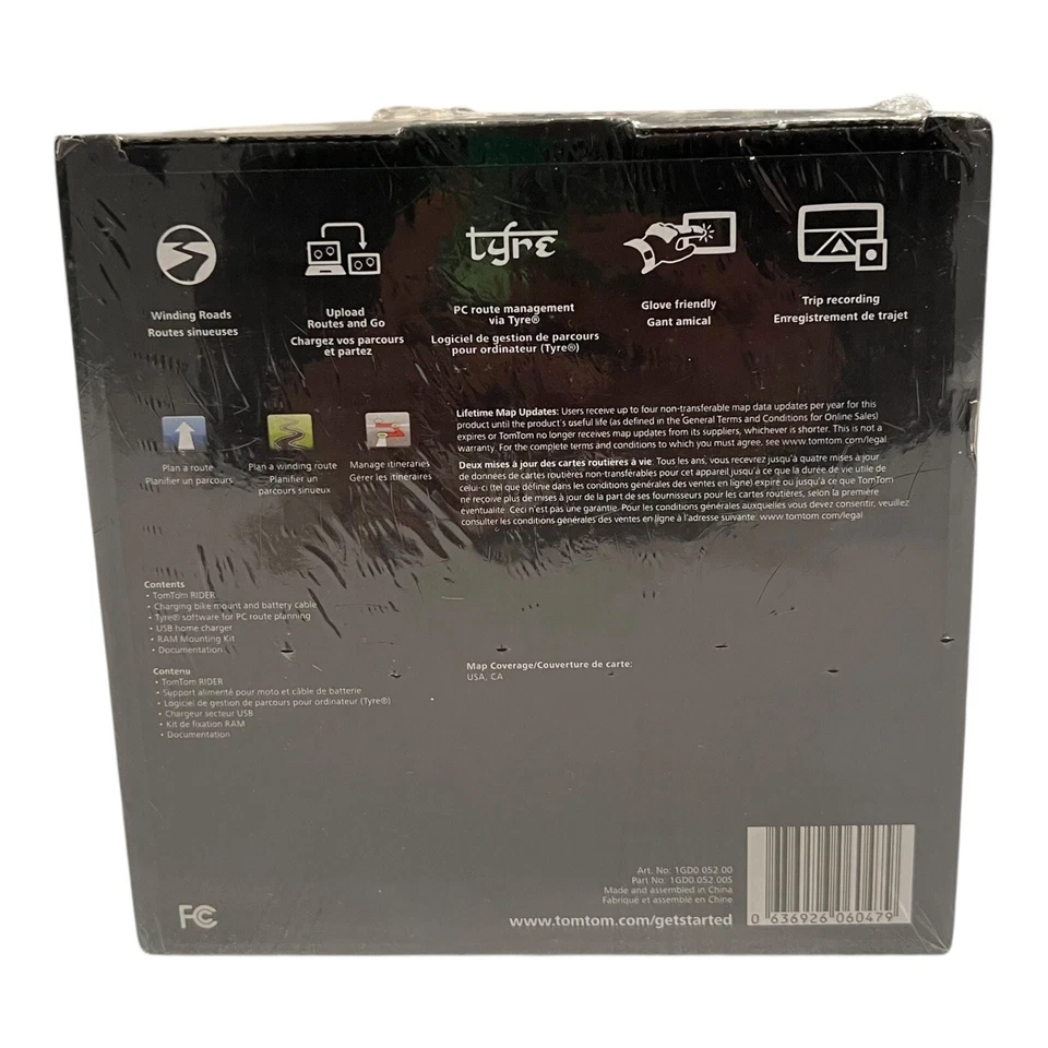 New TOMTOM Rider GPS FREE Lifetime Maps - Image 4 of 4