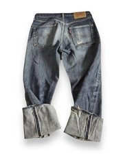 Vintage 1980s Levis Big E Redline Selvedge Distressed Denim Japan