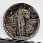 1918-D Standing Liberty Quarter - Fine Details, Cleaned (#59573-L)