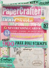 PaperCrafter Issue 135 Endless Card Kit Celebration Stamps FREE SHIPPING CB
