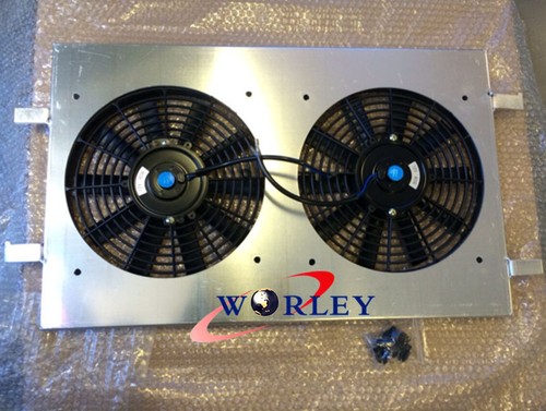 for Holden Commodore VZ LS1 LS2 SS V8 Aluminum Radiator + Shroud + Fans - Picture 8 of 10