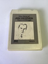 JIM REEVES The Best Of Jim Reeves Sacred Songs 8 Track Cartridge. Used